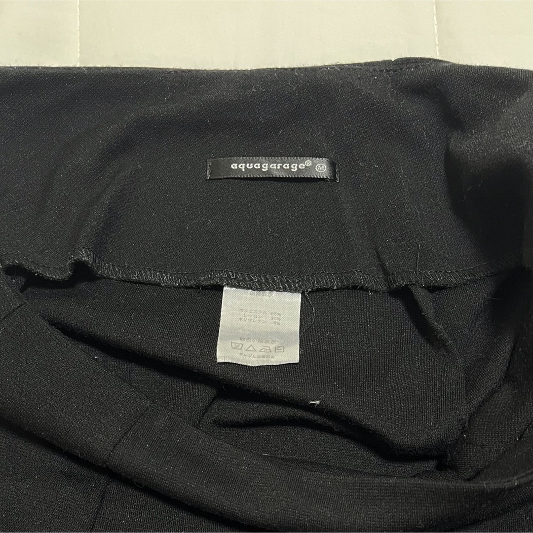aquagarage(アクアガレージ)のアクアガレージ　アシンメトリータイトスカート レディースのスカート(ひざ丈スカート)の商品写真