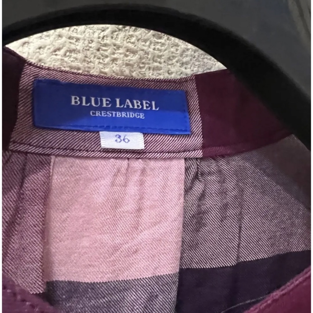 BLUE LABEL CRESTBRIDGE - ブルーレーベルクレストブリッジ チェック