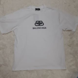 PREFALL 16  BALENCIAGA コクーン ロゴプリント Tシャツ