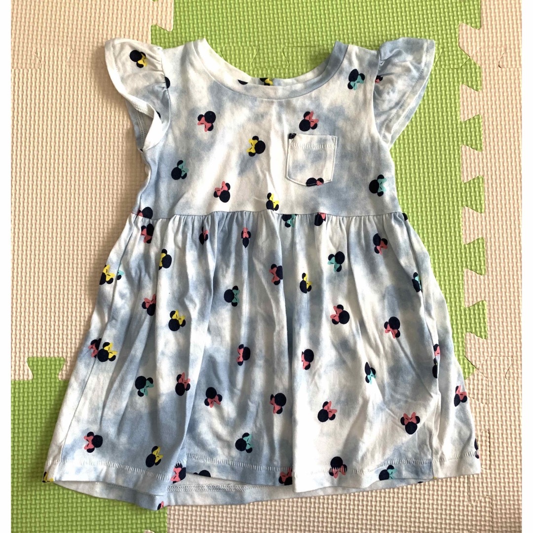 babyGAP(ベビーギャップ)のBaby Gap Disneyコラボ　ワンピース　サイズ80 キッズ/ベビー/マタニティのベビー服(~85cm)(ワンピース)の商品写真