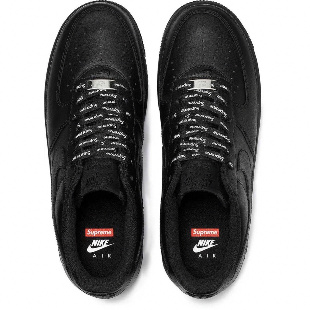 supreme nike air force 1 black 黒　27.5cm