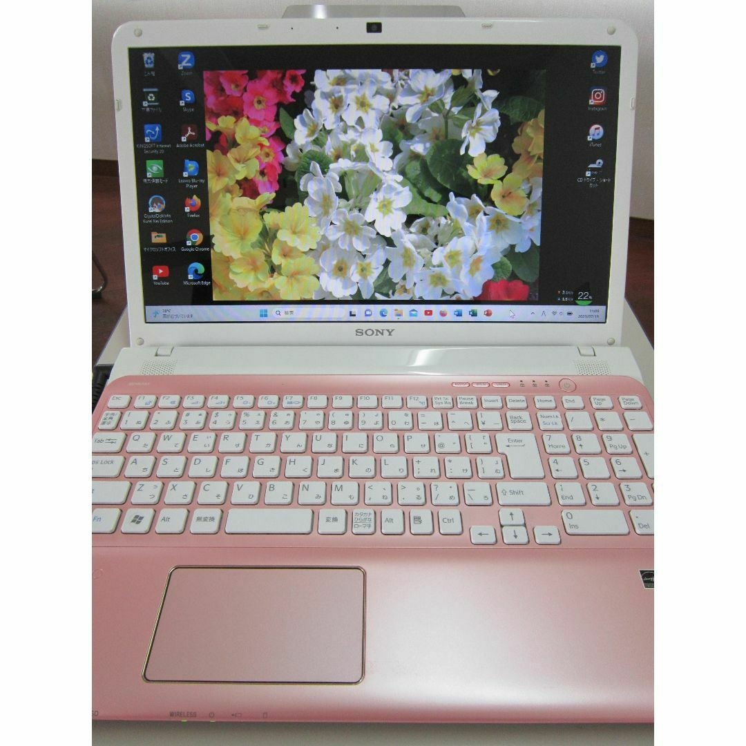 VAIO - 美品 VAIO Win11 Core i5 新品SSD 最新MSオフィスの通販 by