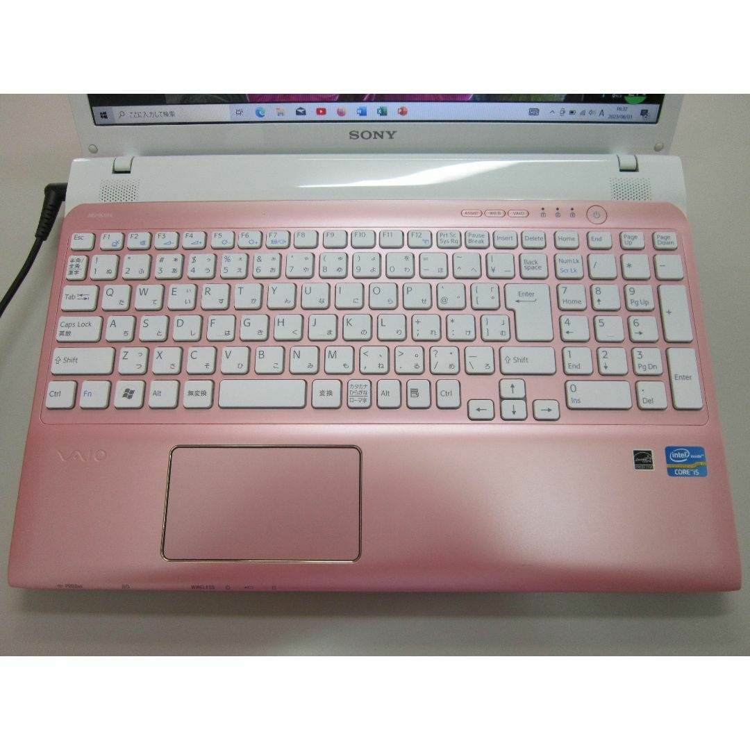 VAIO - 美品 VAIO Win11 Core i5 新品SSD 最新MSオフィスの通販 by