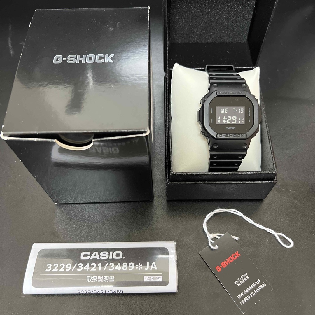 G-SHOCK DW-5600BB-1JF オールブラック　カシオ | フリマアプリ ラクマ