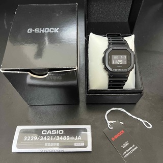 ジーショック(G-SHOCK)のG-SHOCK DW-5600BB-1JF  オールブラック　カシオ(腕時計(デジタル))