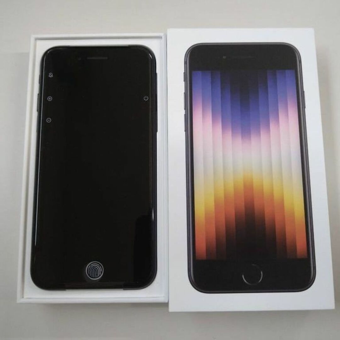 Apple - 未使用 iPhone SE 第3世代 64GB 黒100% の通販 by はなこ