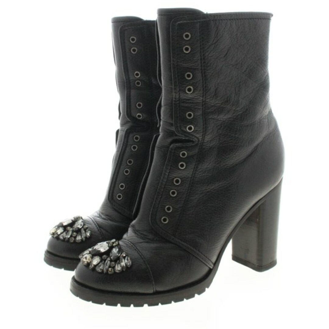 JIMMY CHOO - JIMMY CHOO ジミーチュー ブーツ EU35(21.5cm位) 黒