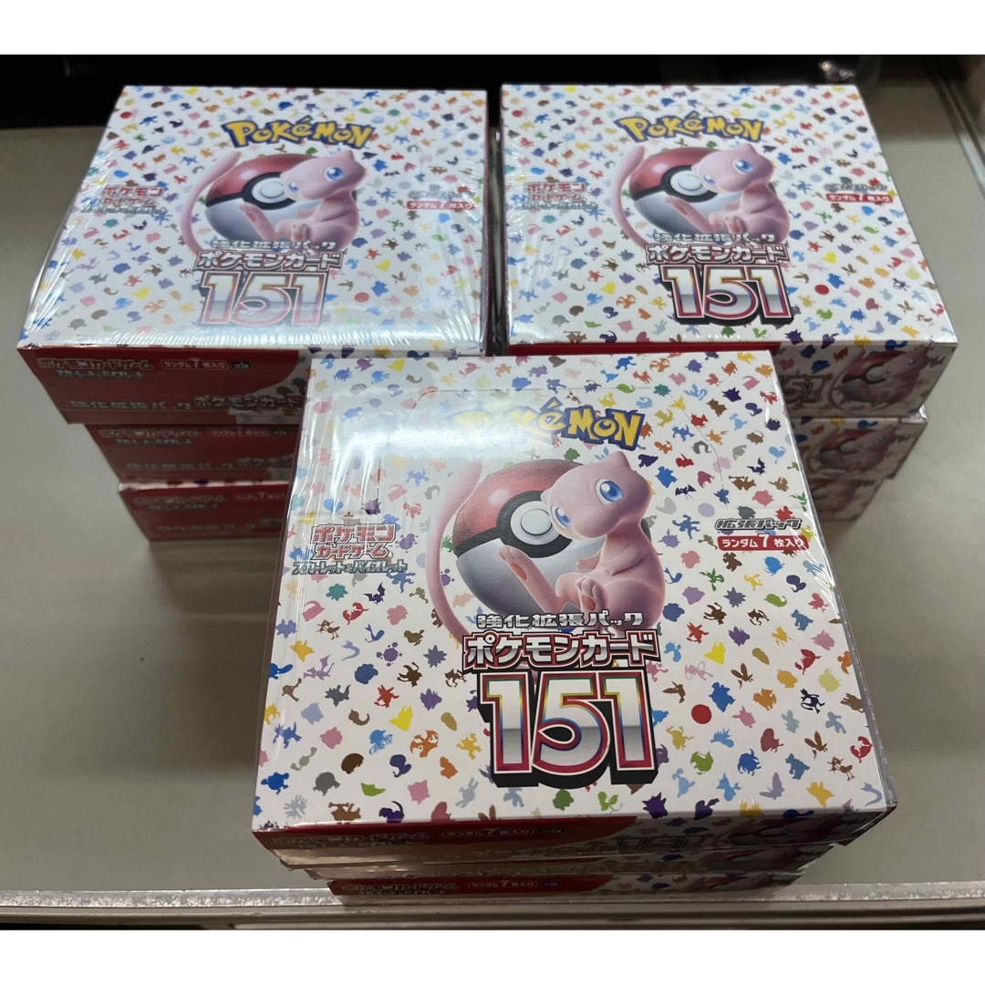 ポケモンカード　151 9 box シュリンク付き　新品未使用