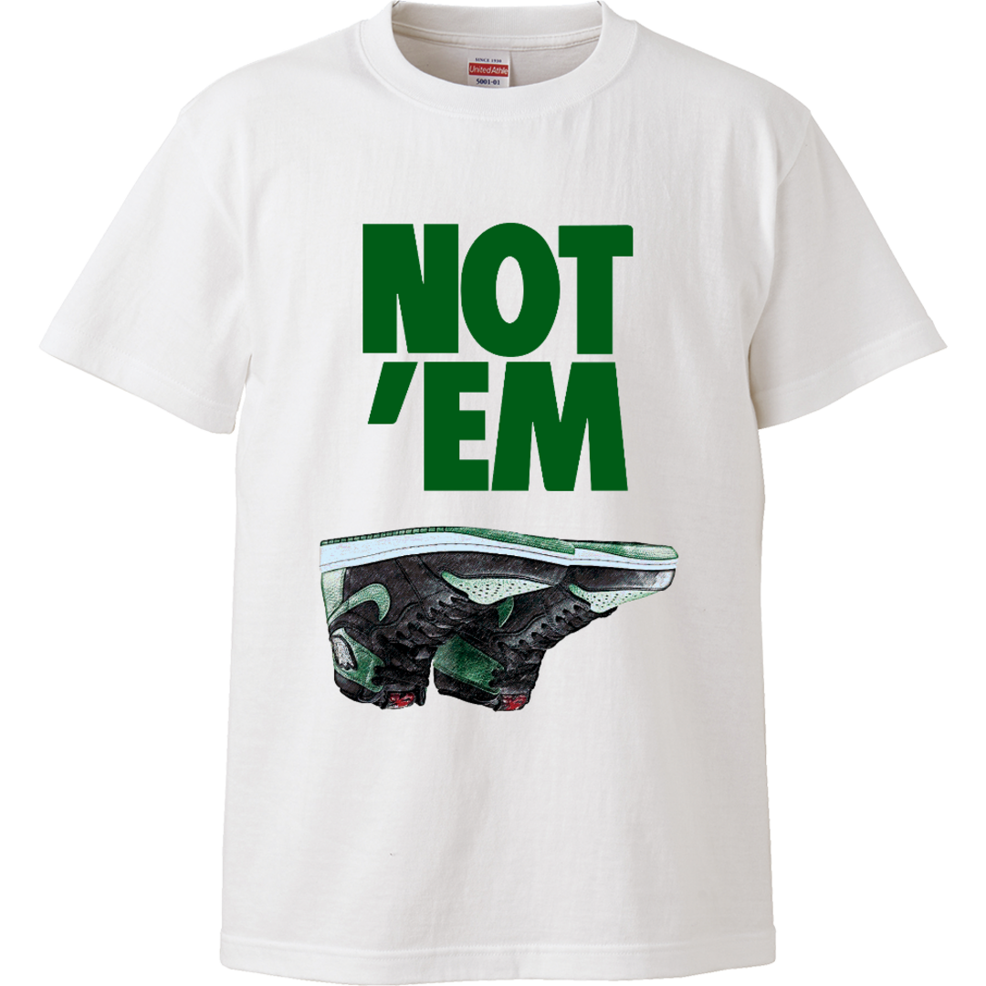 なくなり次第終了!! チキショー　今日も　NOT'EM Tシャツ　XL