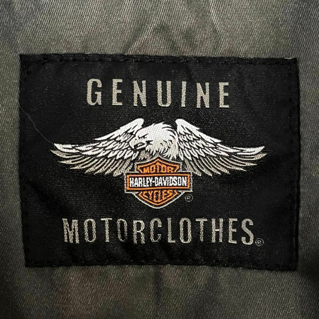 Harley Davidson   ハーレーダビッドソン 刺繍ビッグロゴブルゾン