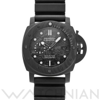 オフィチーネパネライ(OFFICINE PANERAI)の中古 パネライ PANERAI PAM00979 V番(2019年製造) ブラック メンズ 腕時計(腕時計(アナログ))