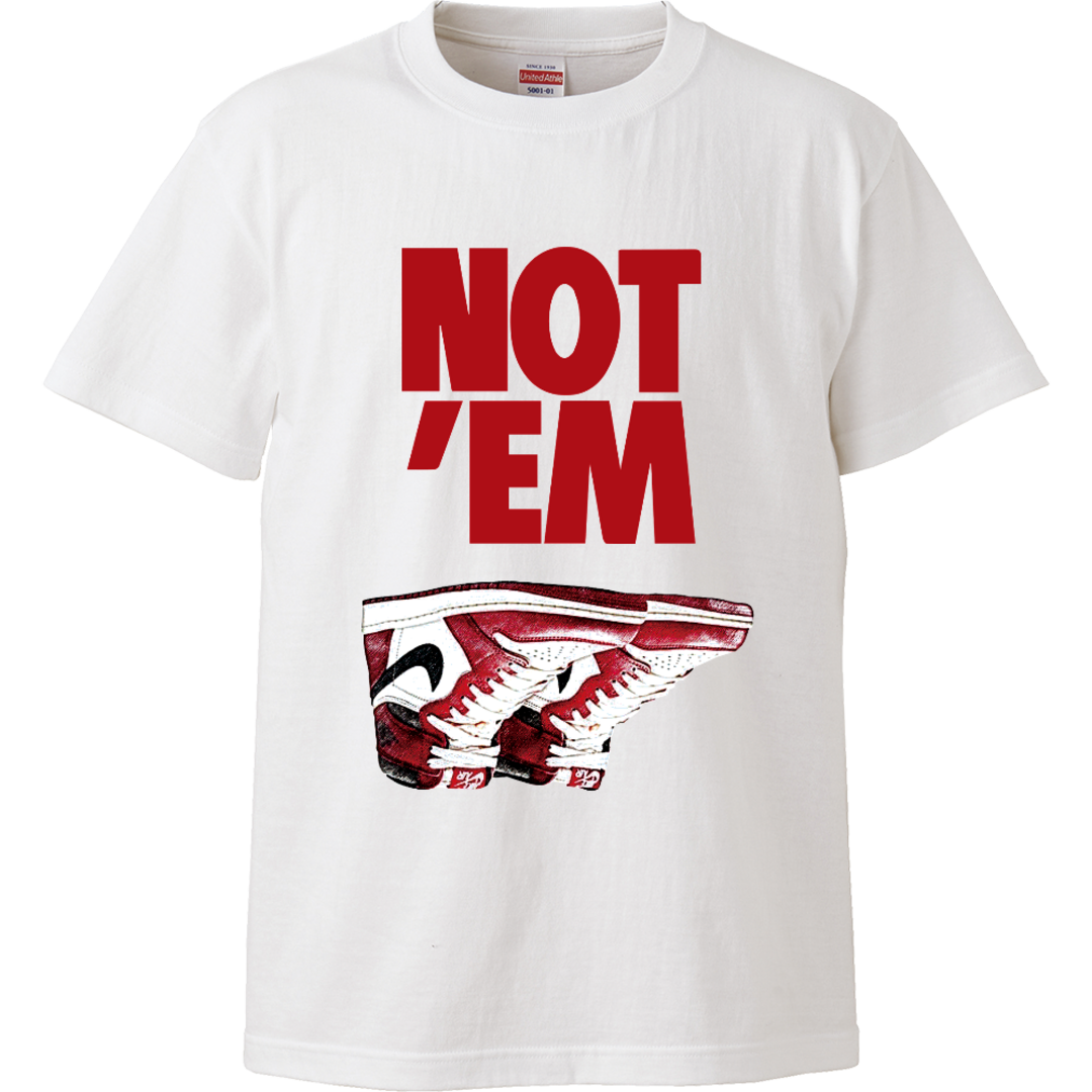 なくなり次第終了!! チキショー 今日も NOT'EM Tシャツ XL