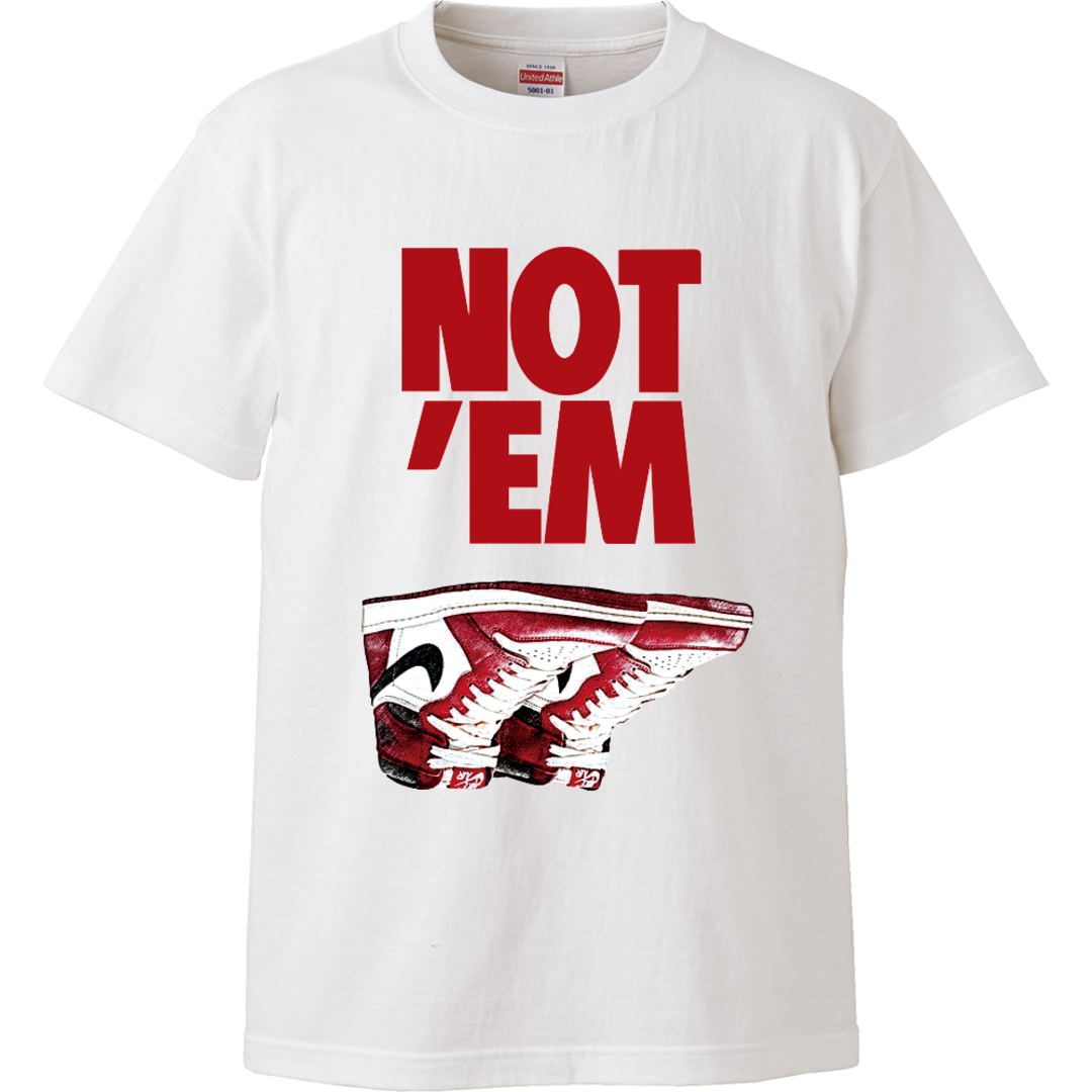 なくなり次第終了!! チキショー　今日も　NOT'EM Tシャツ　XL