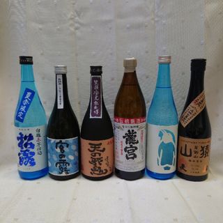 焼酎　　　　6本セット                     飲み比べセット(焼酎)