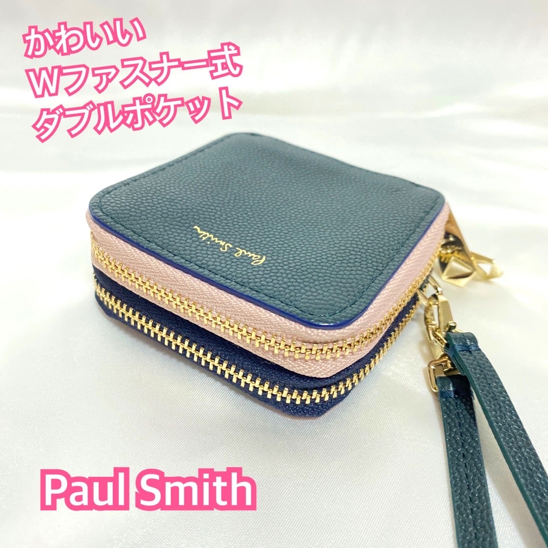 ✨極美品✨Paul Smith ポールスミス 折財布 がま口 黒 ブラック