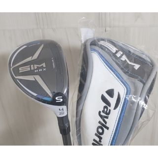 テーラーメイド(TaylorMade)の【新品】SIM MAX シム　マックス　4U 純正カーボンS　ヘッドカバー付(クラブ)