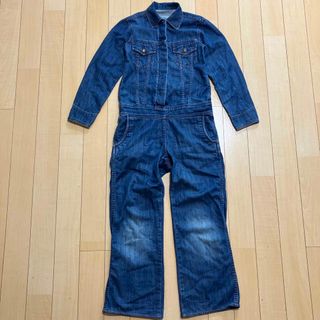 エビス(EVISU)のEVISU エビス  つなぎ　オーバーオール　オールインワン　デニム　Sサイズ(サロペット/オーバーオール)