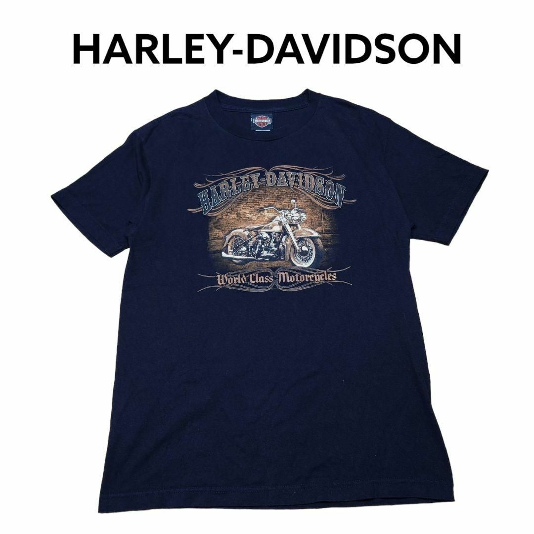 HARLEY DAVIDSON　両面ビッグプリントTシャツ　ハーレーダビッドソン