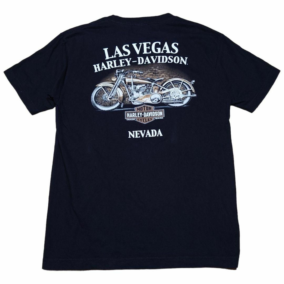 Harley Davidson - HARLEY DAVIDSON 両面ビッグプリントTシャツ 
