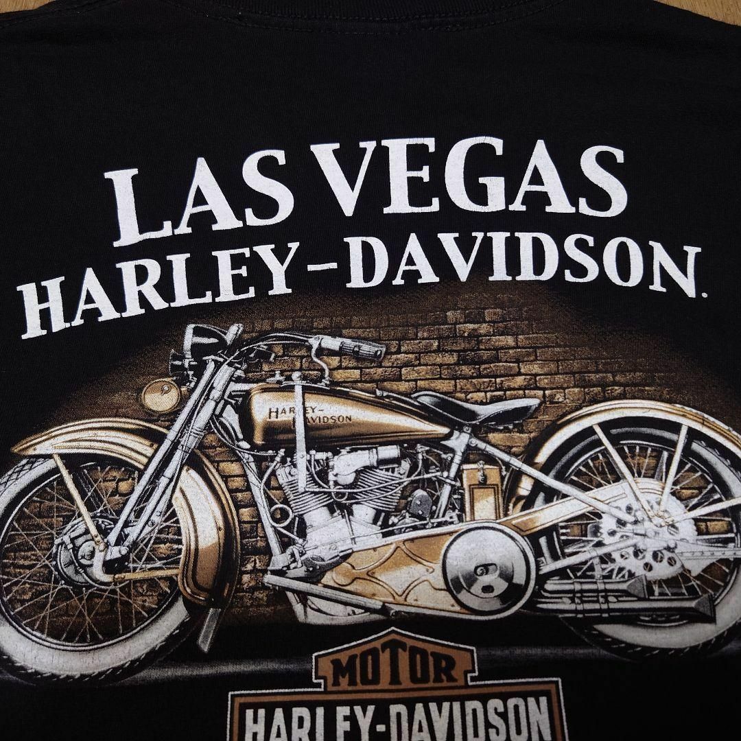 Harley Davidson(ハーレーダビッドソン)のHARLEY DAVIDSON　両面ビッグプリントTシャツ　ハーレーダビッドソン メンズのトップス(Tシャツ/カットソー(半袖/袖なし))の商品写真