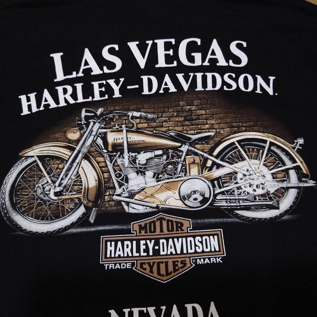 Harley Davidson(ハーレーダビッドソン)のHARLEY DAVIDSON　両面ビッグプリントTシャツ　ハーレーダビッドソン メンズのトップス(Tシャツ/カットソー(半袖/袖なし))の商品写真