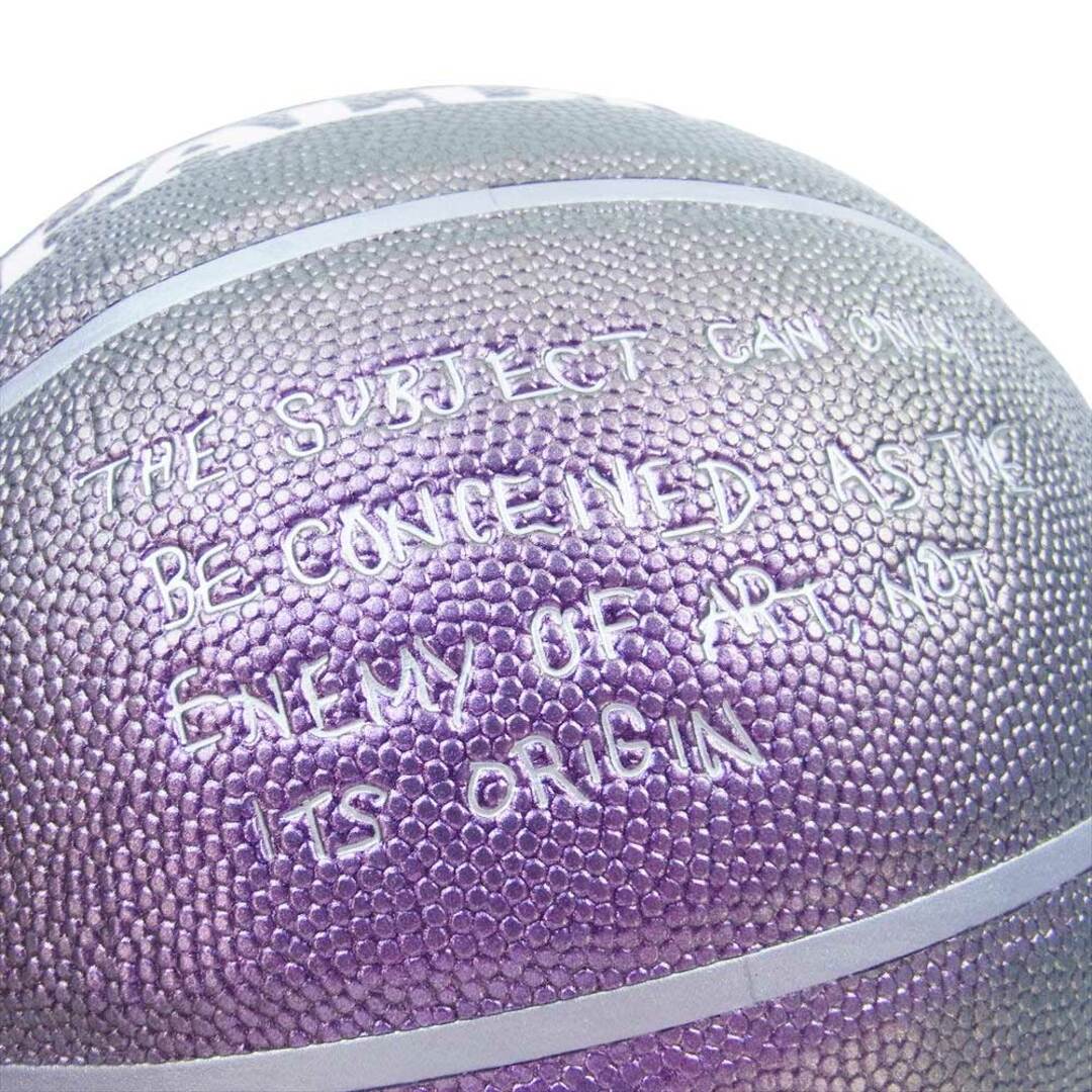 Supreme(シュプリーム)のSupreme シュプリーム その他アクセサリー 23SS Bernadette Corporation Spalding Basketball Purple バーナデット コーポレーション スポルディング バスケットボール パープル【新古品】【未使用】【中古】 メンズのアクセサリー(その他)の商品写真