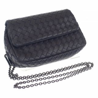 ボッテガヴェネタ(Bottega Veneta)の【中古】【Aランク】BOTTEGA VENETA ボッテガヴェネタ ショルダーバッグ 310774 イントレチャート ラムスキン ネイビー【ISEYA】(メッセンジャーバッグ)