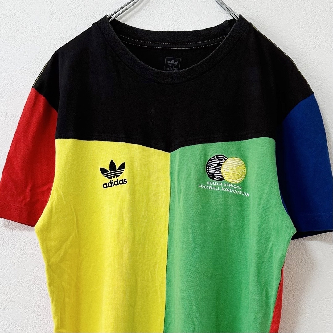 adidas(アディダス)のadidas×FIFA★南アフリカ + GAP 黄緑Tシャツ　2枚セット メンズのトップス(Tシャツ/カットソー(半袖/袖なし))の商品写真