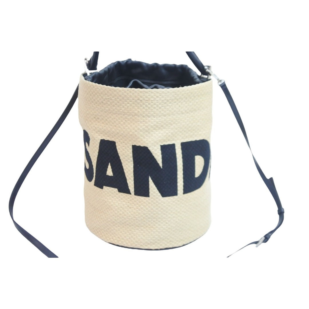 Jil Sander - JIL SANDER ジルサンダー カゴバッグ ジュートバケット
