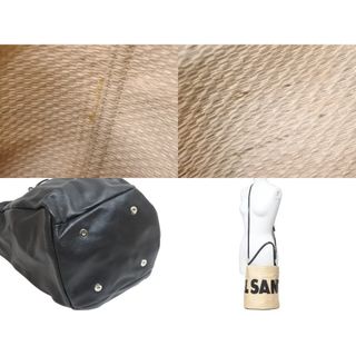 Jil Sander - JIL SANDER ジルサンダー カゴバッグ ジュートバケット