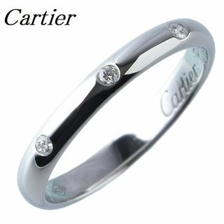 カルティエ(Cartier)のカルティエ ダイヤリング 1895 ウェディング3PD #48 【12917】(リング(指輪))