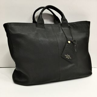 ポーター(PORTER)のPORTER WITH ポーター ウィズ Lサイズ ブラウン レザー ブリーフ トート バッグ ビジネス 革 吉田カバン 【中古】【004】(ビジネスバッグ)