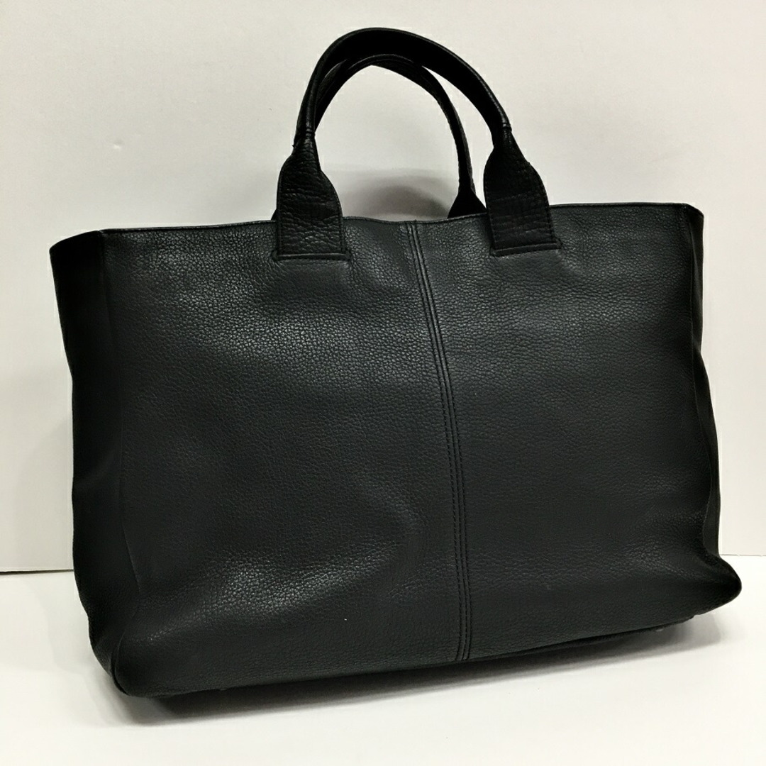 PORTER WITH ポーター ウィズ Sサイズ ブラック レザー ブリーフ トート バッグ ビジネス 革 吉田カバン 【004】約385cm幅