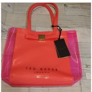 テッドベイカー(TED BAKER)のTED BAKER　テッドベイカー トートバッグ　ビニールトートバッグ(トートバッグ)