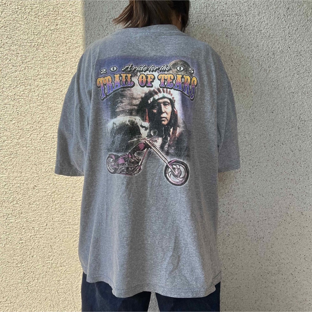 HARLEY DAVIDSON プリントTシャツ TRAIL OF TEARS