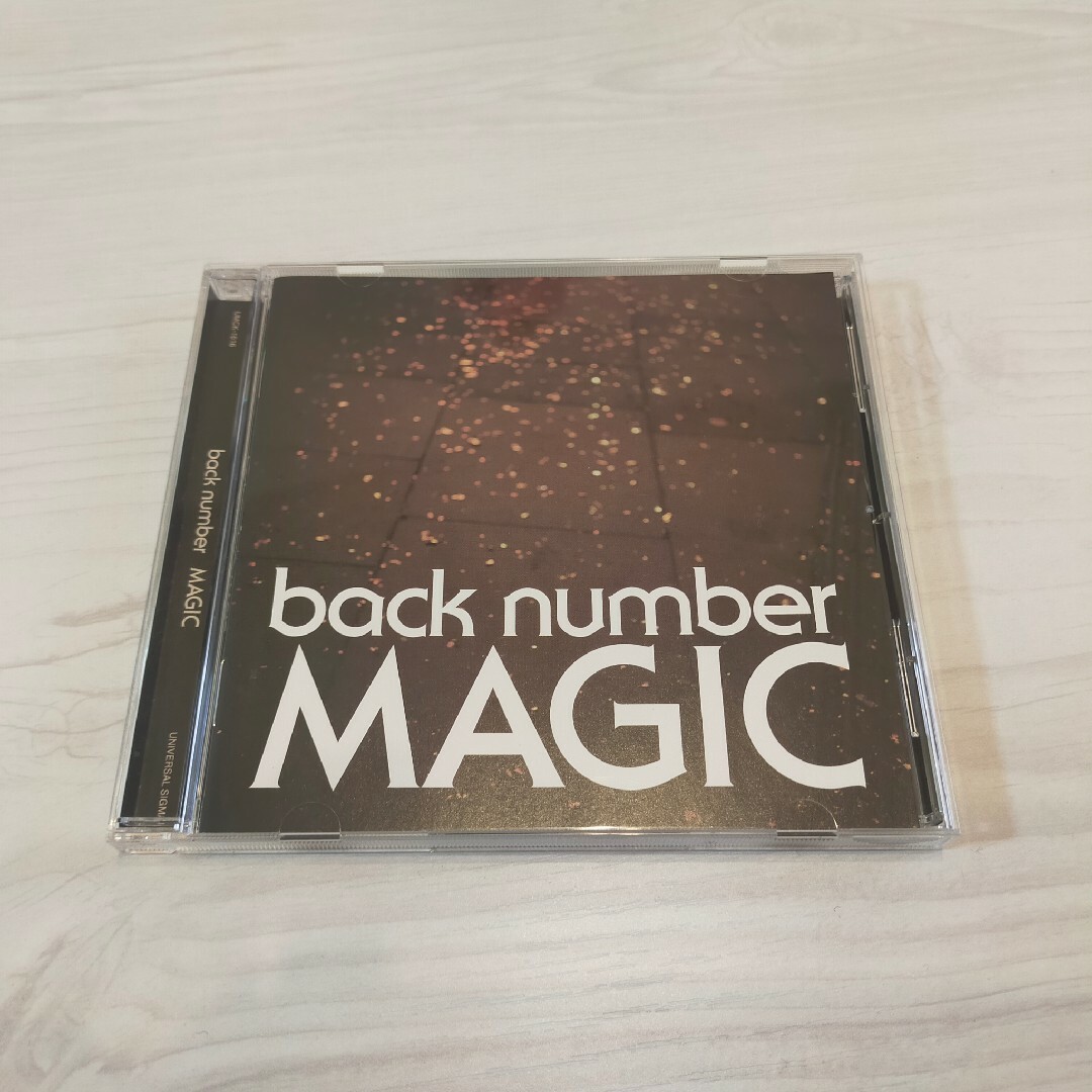 backnumber『MAGIC』アルバム　CD バックナンバー　結婚式BGM エンタメ/ホビーのCD(ポップス/ロック(邦楽))の商品写真