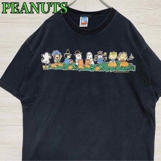 ピーナッツ(PEANUTS)の【入手困難】ピーナッツ　スヌーピー　Tシャツ　XLサイズ　一点物　海外輸入　レア(Tシャツ/カットソー(半袖/袖なし))