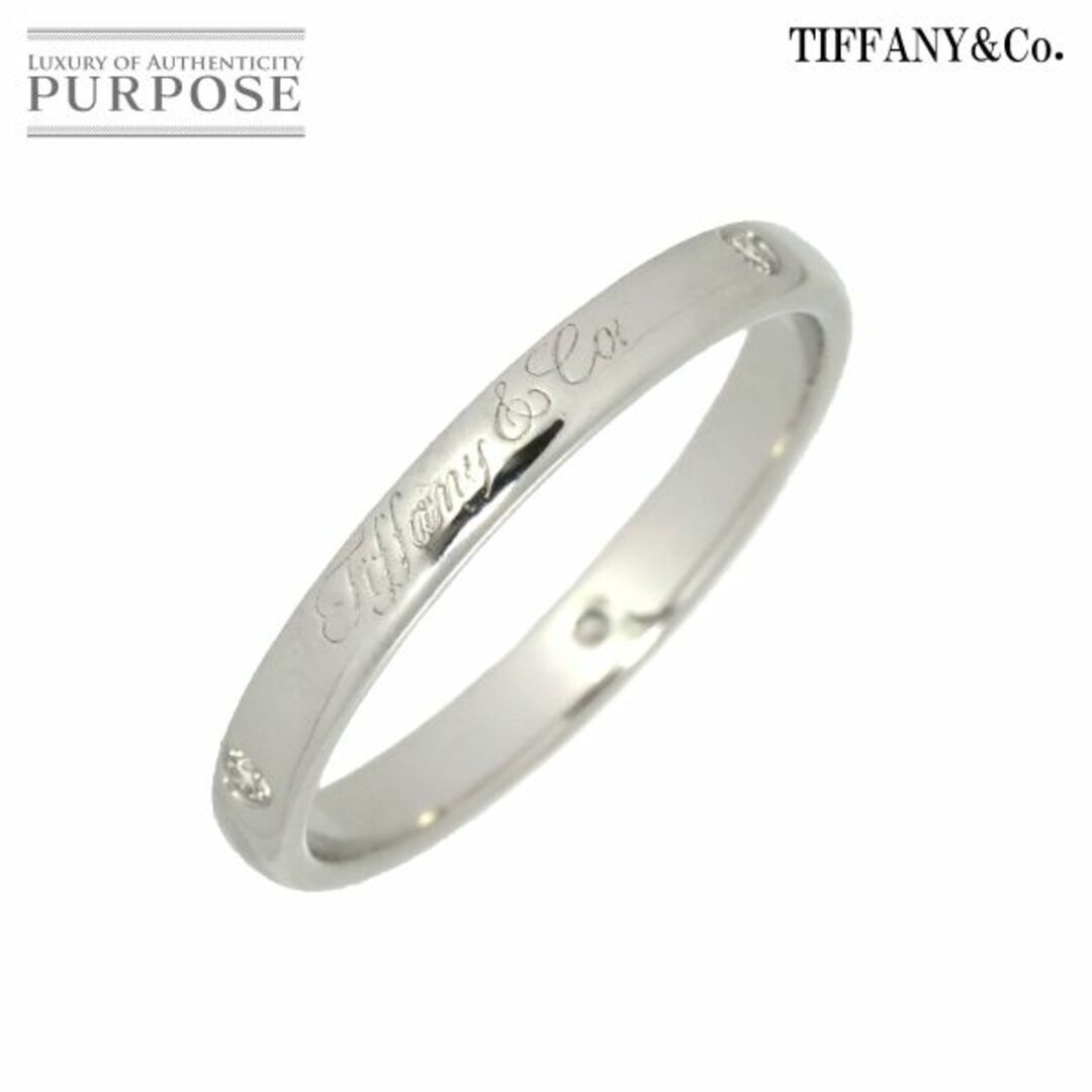 ティファニー TIFFANY&Co. ノーツ ルシダ 16号 リング ダイヤ 3P Pt