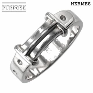 エルメス(Hermes)のエルメス HERMES Hベルト #49 リング SV シルバー 925 指輪 VLP 90193844(リング(指輪))