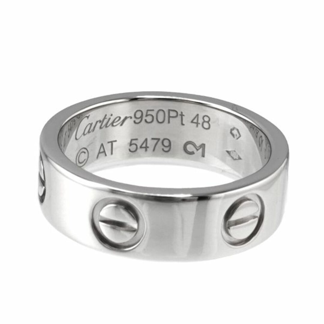 カルティエ Cartier ラブ #48 リング Pt950 プラチナ 指輪 VLP 90195048
