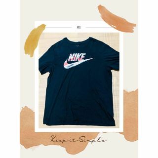 ナイキ(NIKE)のNIKE ナイキ Tシャツ ブラック XL(Tシャツ/カットソー(半袖/袖なし))