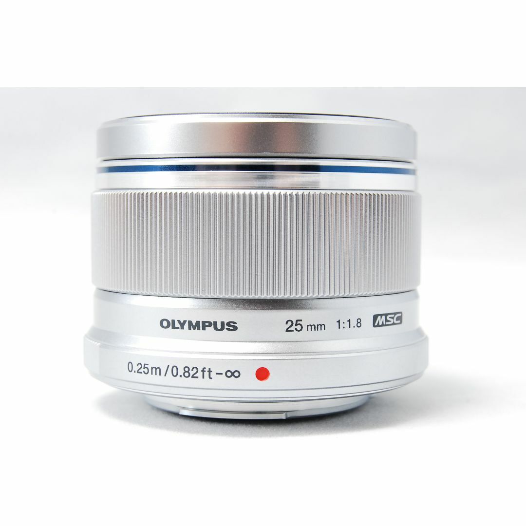 ■美品■OLYMPUS M.ZUIKO 25mmF1.8 シルバー 単焦点レンズ