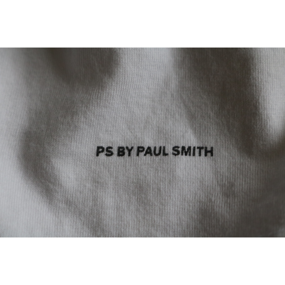 Paul Smith(ポールスミス)の【PAUL SMITH】半袖Tシャツ　ロゴ　絵画風　植物　白★ メンズのトップス(Tシャツ/カットソー(半袖/袖なし))の商品写真