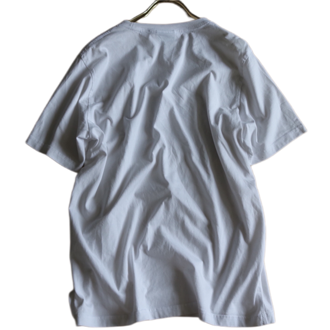 Paul Smith(ポールスミス)の【PAUL SMITH】半袖Tシャツ　ロゴ　絵画風　植物　白★ メンズのトップス(Tシャツ/カットソー(半袖/袖なし))の商品写真