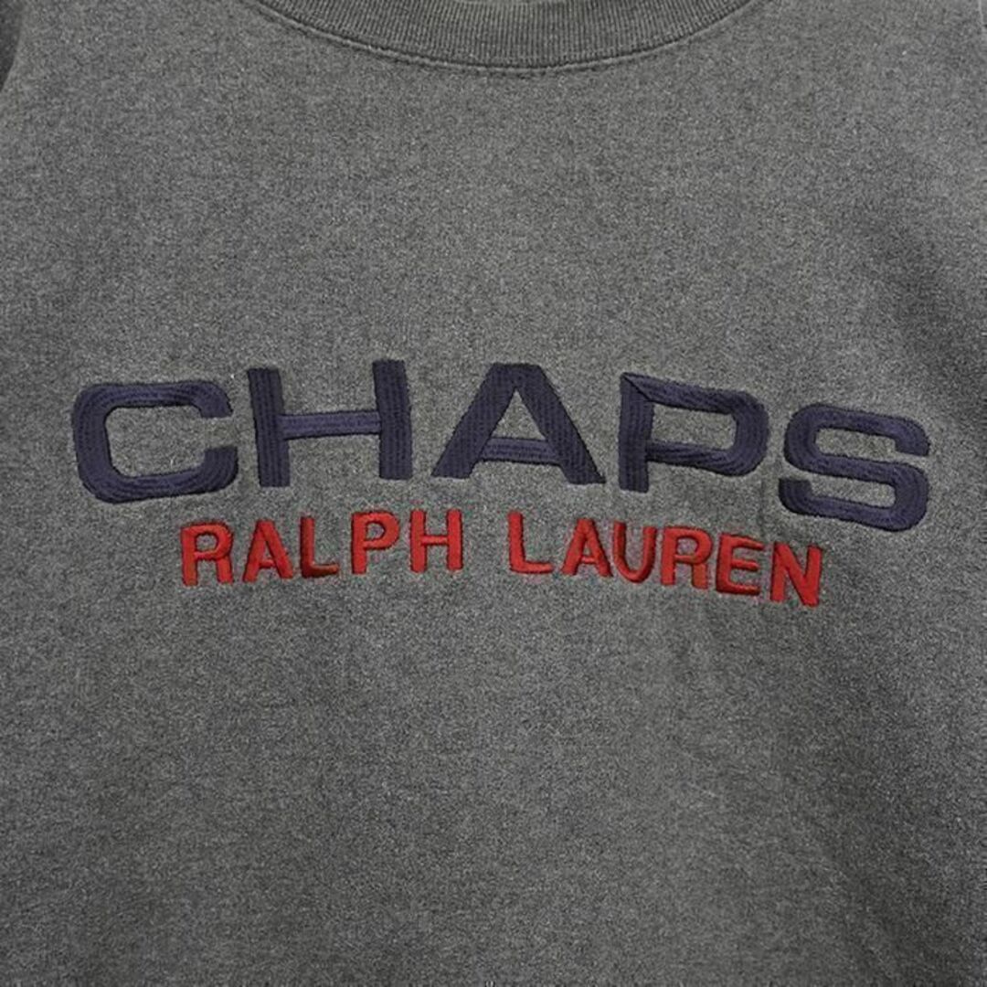 Ralph Lauren - 90s チャップスラルフローレン ロゴ刺繍スウェット L ...