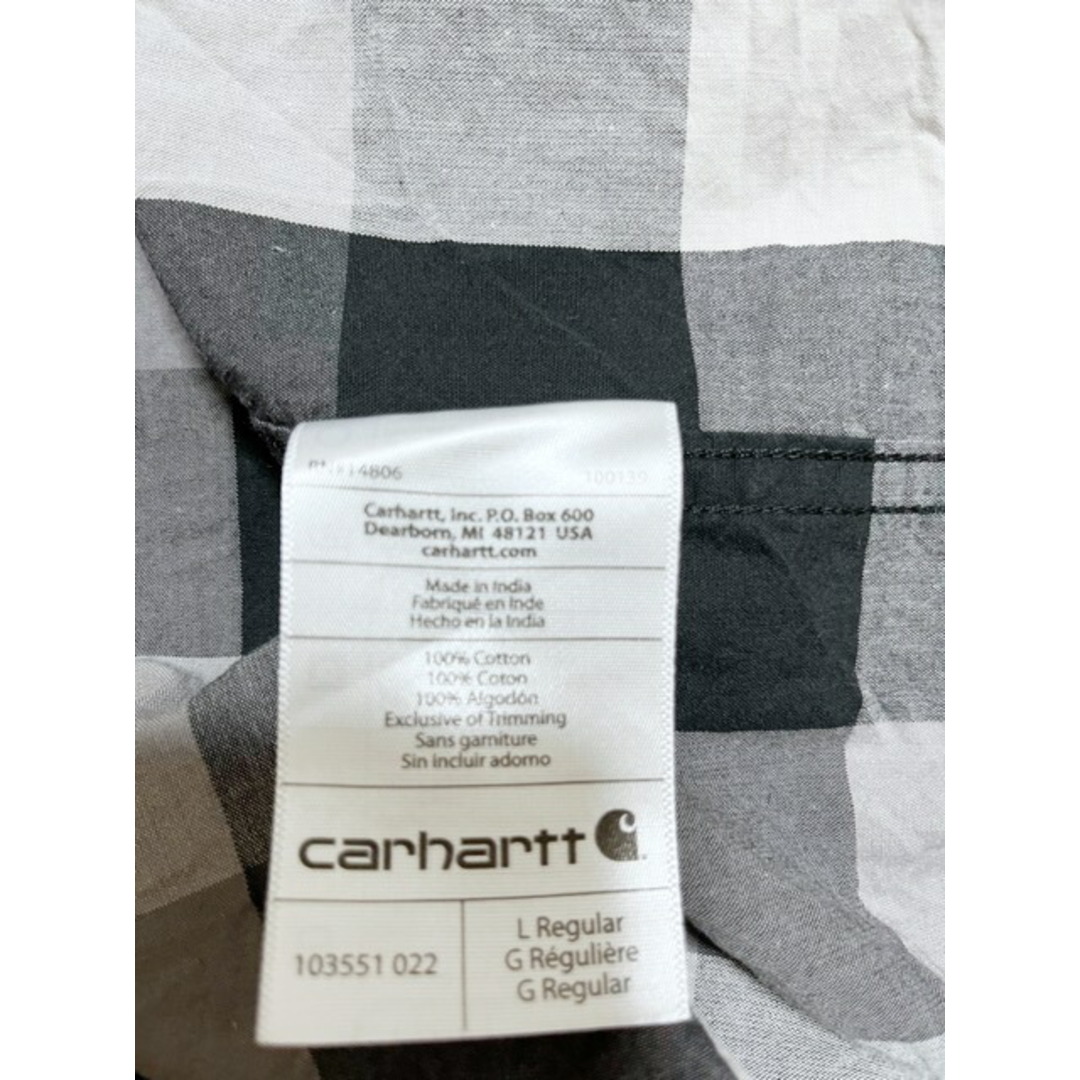 carhartt(カーハート)のCarhartt（カーハート） チェック　半袖 　シャツ【中古】【007】 メンズのトップス(シャツ)の商品写真