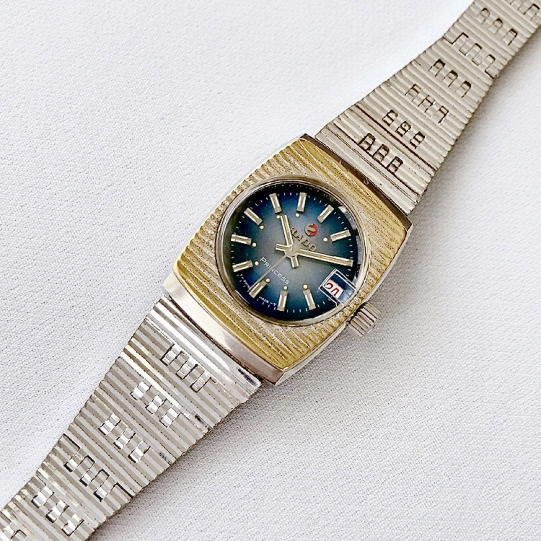 RADO PRINCESS レディース自動巻き/手巻き腕時計 稼動品 ♪ - 腕時計
