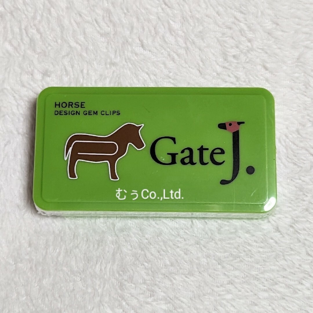 佐賀競馬 夏小倉記念 オリジナルグッズ抽選会 馬型クリップ Gate J. エンタメ/ホビーのコレクション(その他)の商品写真