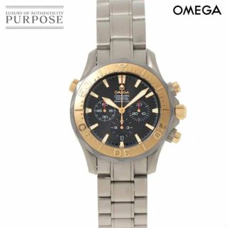 オメガ(OMEGA)のオメガ OMEGA シーマスター プロフェッショナル 300 アメリカズカップ コンビ 2294.50 クロノグラフ PG 自動巻き Seamaster VLP 90199782(腕時計(アナログ))