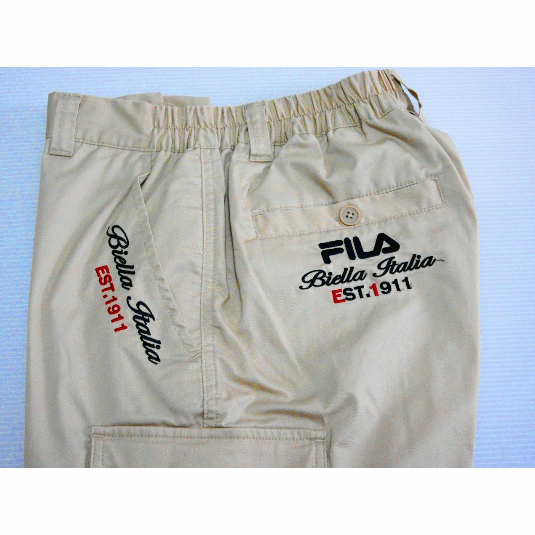 FILA(フィラ)のフィラ　FILA 　ゴルフスラックス　W78　ベージュ色　新品同様 メンズのパンツ(スラックス)の商品写真